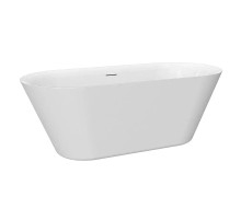 Акриловая ванна AQUAme 167х75 AQM3501GW цвет Белый