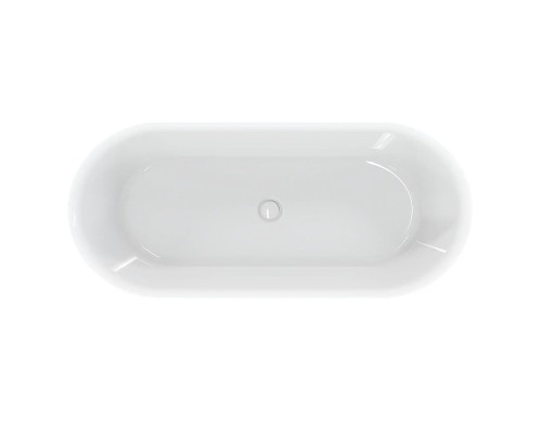 Акриловая ванна AQUAme 167х75 AQM3501GW цвет Белый