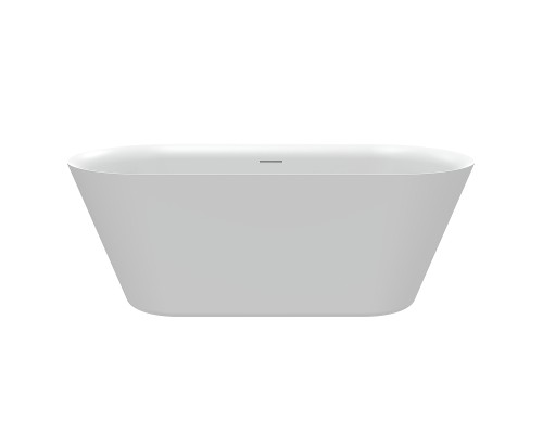 Акриловая ванна AQUAme 167х75 AQM3501MW цвет Белый матовый