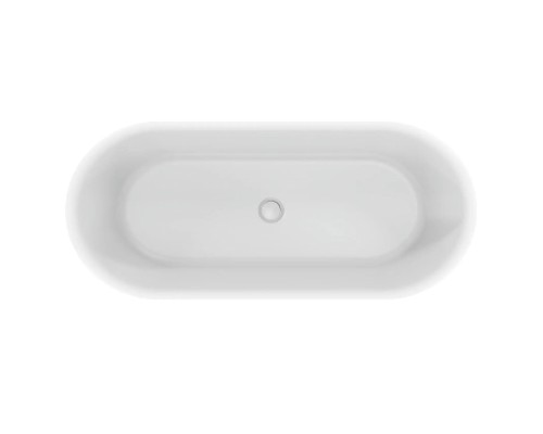 Акриловая ванна AQUAme 167х75 AQM3501MW цвет Белый матовый