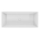 Акриловая ванна AQUAme 167х75 AQM3502GW цвет Белый