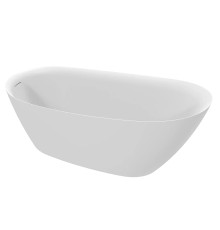 Акриловая ванна AQUAme 167х73 AQM3503MW цвет Белый матовый