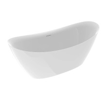 Акриловая ванна AQUAme 167х73 AQM3504GW цвет Белый