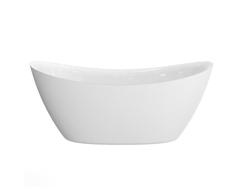 Акриловая ванна AQUAme 167х73 AQM3504GW цвет Белый