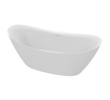 Акриловая ванна AQUAme 167х73 AQM3504MW цвет Белый матовый