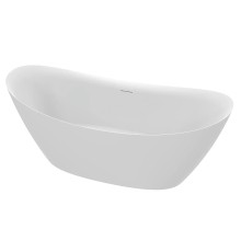 Акриловая ванна AQUAme 167х73 AQM3504MW цвет Белый матовый