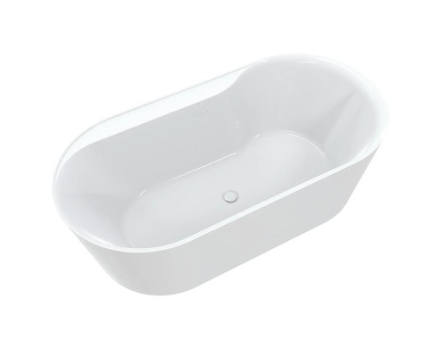 Акриловая ванна AQUAme 179х84 AQM3505GW-L цвет Белый