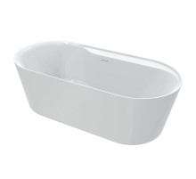 Акриловая ванна AQUAme 179х84 AQM3505GW-R цвет Белый
