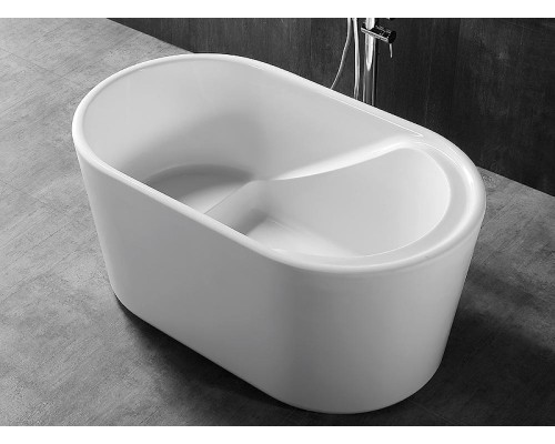 Акриловая ванна Abber AB9277 130х75 без гидромассажа