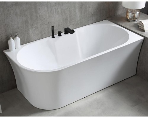 Акриловая ванна Abber 170х78 AB9335-1.7 R без гидромассажа