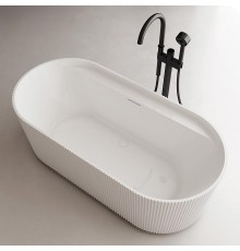 Акриловая ванна Abber 170х80 AB9444MW без гидромассажа