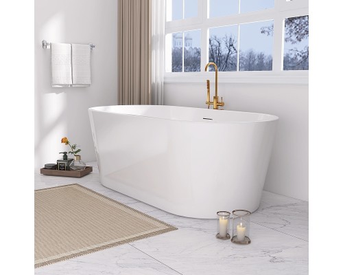 Акриловая ванна Abber AB9209 170х80 без гидромассажа