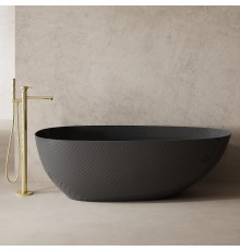 Карбоновая ванна Abber Karbon 170x80 AK9011-1.7 Черная без гидромассажа