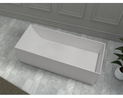 Ванна из искусственного камня Abber Stein 160x70 AS9640-1.6 без гидромассажа