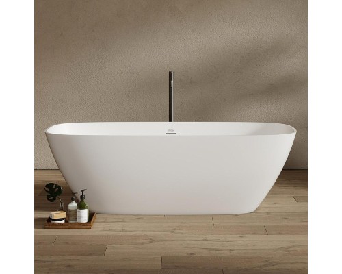 Ванна из искусственного камня Abber Stein 165x70.5 AS9632 Без гидромассажа