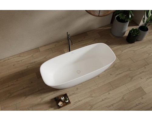 Ванна из искусственного камня Abber Stein 165x70.5 AS9632 Без гидромассажа