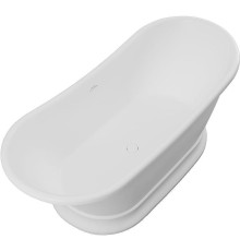 Ванна из искусственного камня Allen Brau Classic 170x75 2.35004.21 Белая матовая без гидромассажа