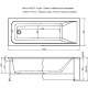 Акриловая ванна Aquanet Bright 180x70 216304 без гидромассажа
