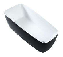 Акриловая ванна Aquanet Family Trend 90778-MW-MB 170x78 293087 цвет Черный матовый Белый