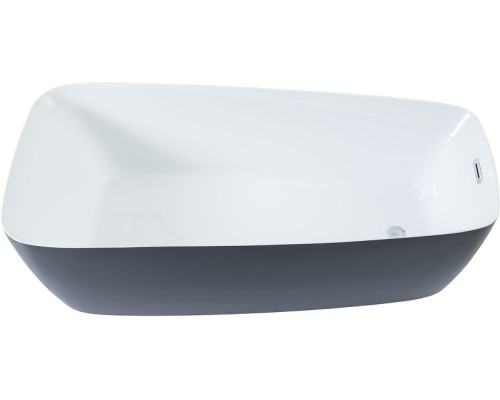 Акриловая ванна Aquanet Family Trend 90778-MW-MB 170x78 293087 цвет Черный матовый Белый