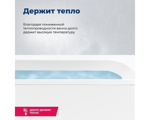 Акриловая ванна Aquanet Lotos 180x80 332845 цвет Белый