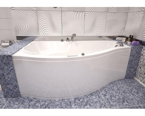Акриловая ванна Aquanet Palma 170x90 L 204022 без гидромассажа