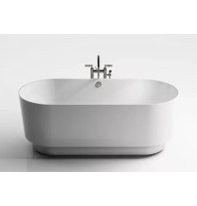 Ванна из искусственного камня Astra Form Аквариус 170x75 01010045 цвет Белый глянец