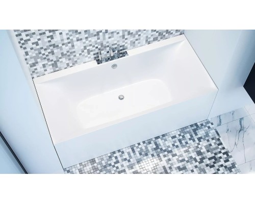 Ванна из искусственного камня Astra Form Геркулес 190x90 01010016 цвет Белый глянец