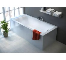 Ванна из искусственного камня Astra Form Нейт 170x79 01010033 цвет Белый глянец