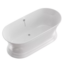 Ванна из искусственного камня Astra Form Шарм 170x80 01010017 цвет Белый глянец