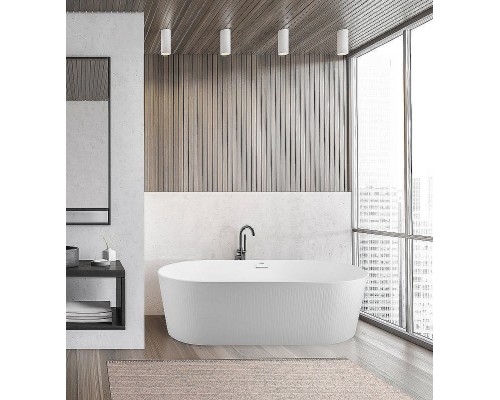 Акриловая ванна BelBagno 170x80 BB411-1700-800-MATT без гидромассажа