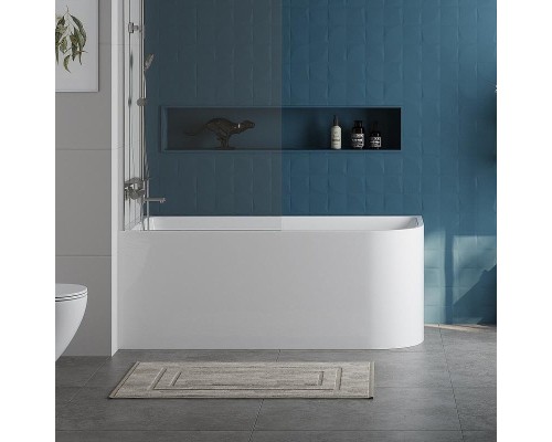 Акриловая ванна BelBagno 170x73 L BB712-1700-730-L без гидромассажа