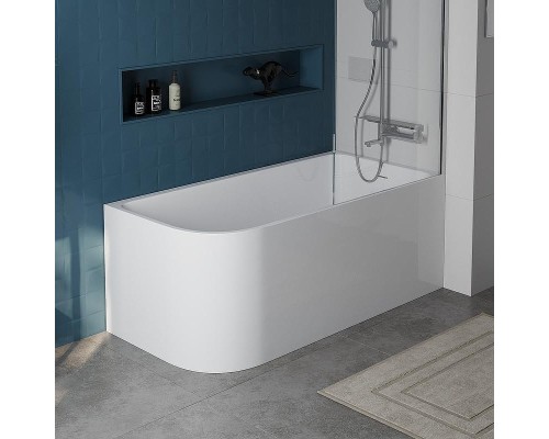 Акриловая ванна BelBagno 150x73 R BB712-1500-730-R без гидромассажа