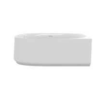 Акриловая ванна Cezares Lux 165х80 R CZR-LUX-CORNER-165-80-58-R цвет Белый