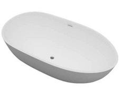 Ванна из искусственного камня Creavit Wave 160x78 DT.WA00.0001 цвет Белый глянец без гидромассажа