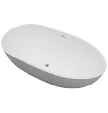 Ванна из искусственного камня Creavit Wave 170x85 DT.WA00.0002 цвет Белый глянец без гидромассажа