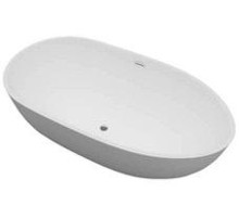 Ванна из искусственного камня Creavit Wave 170x85 DT.WA00.0004 цвет Белый матовый без гидромассажа