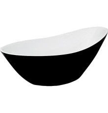 Акриловая ванна Esbano London 180x80 ESVALONDB Черная Белая без гидромассажа