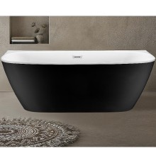 Акриловая ванна Esbano San Marino 170x80 ESVASANMB Черная Белая без гидромассажа