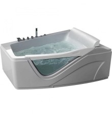 Акриловая ванна Gemy G9056BR 170х130 с гидромассажем
