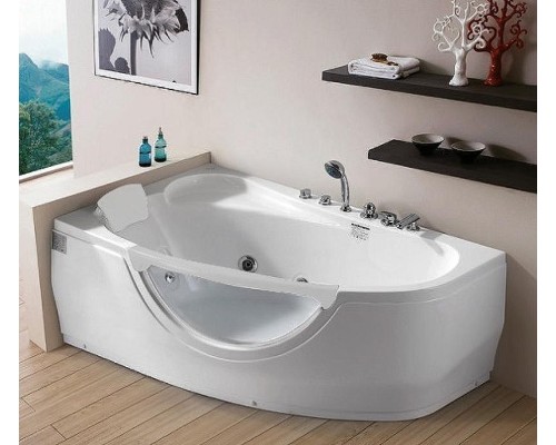 Акриловая ванна Gemy 171х99 G9046 II B L с гидромассажем