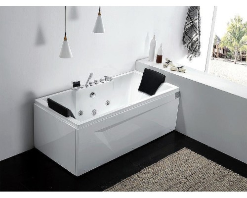 Акриловая ванна Gemy 175х85 G9065 K R с гидромассажем