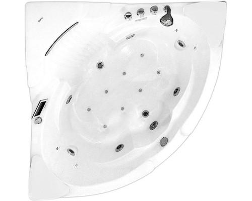 Акриловая ванна Gemy G9082 K 152х152 с гидромассажем