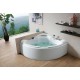 Акриловая ванна Gemy G9082 K 152х152 с гидромассажем