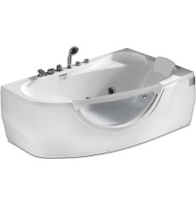 Акриловая ванна Gemy 161х96 G9046 B R с гидромассажем