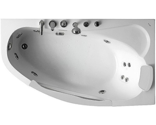 Акриловая ванна Gemy 171х99 G9046 II B R с гидромассажем