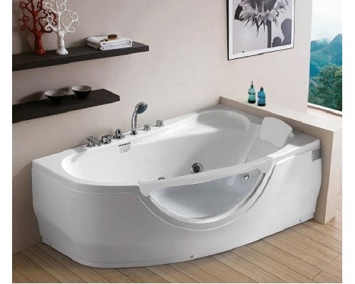 Акриловая ванна Gemy 171х99 G9046 II B R с гидромассажем