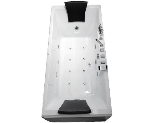 Акриловая ванна Gemy 175х85 G9065 K L с гидромассажем