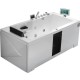Акриловая ванна Gemy 171x86 G9066 II O R с гидромассажем