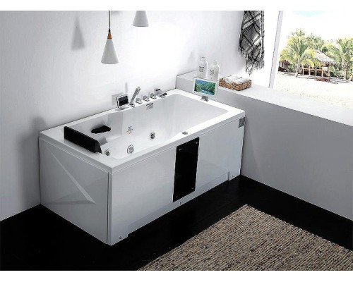 Акриловая ванна Gemy 171x86 G9066 II O R с гидромассажем